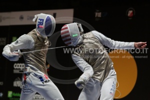 Semifinal Men - Alexander Massialas (USA) vs. Wallerand Roger (France)